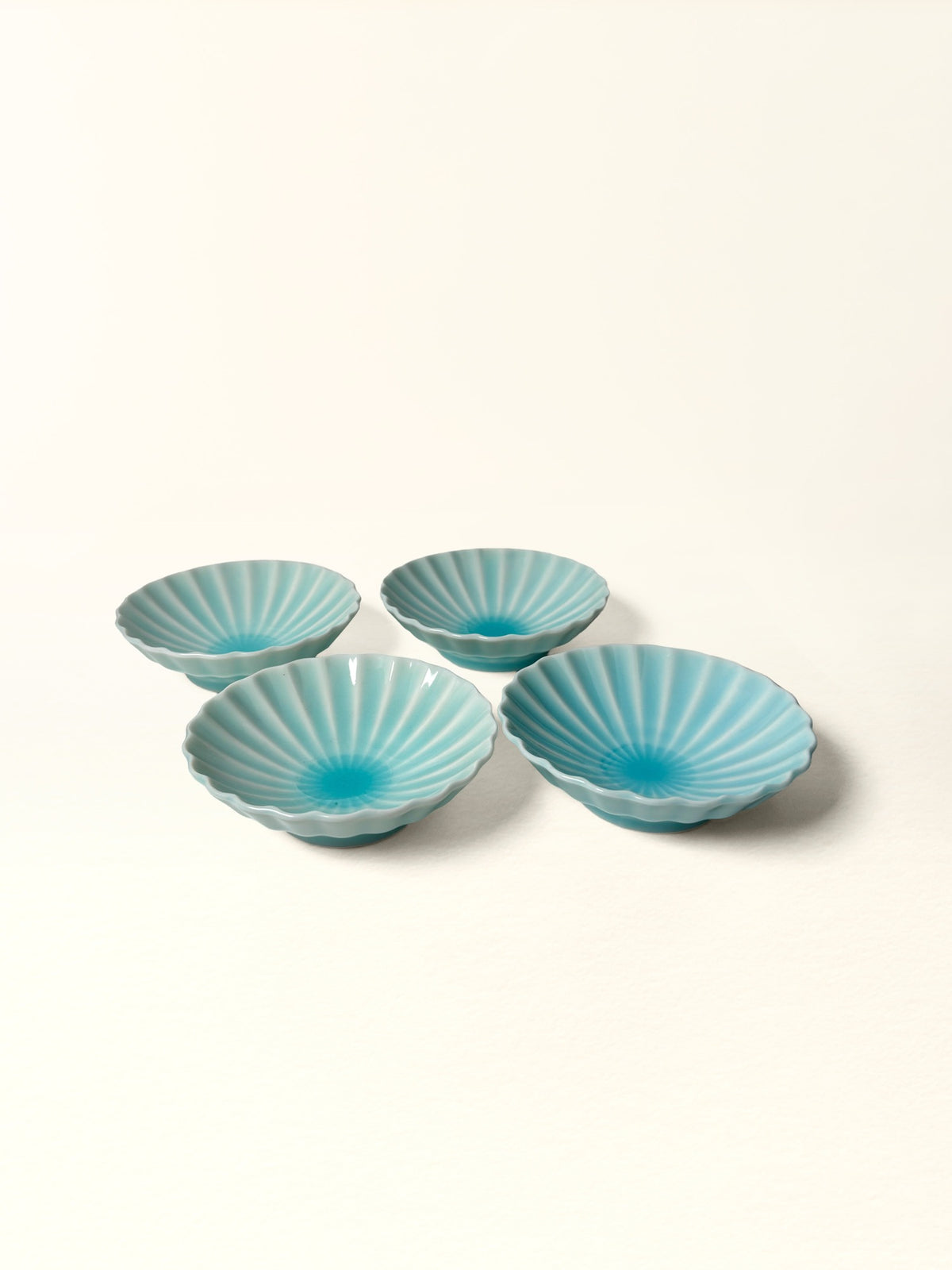 Hasami Ware — Scalloped Mini Plates