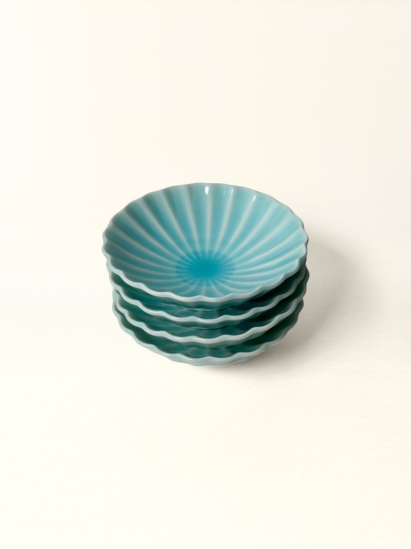 Hasami Ware — Scalloped Mini Plates