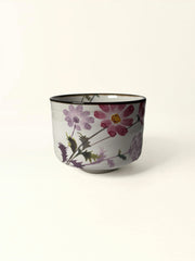 Matcha Bowl Set — Cosmos Flower