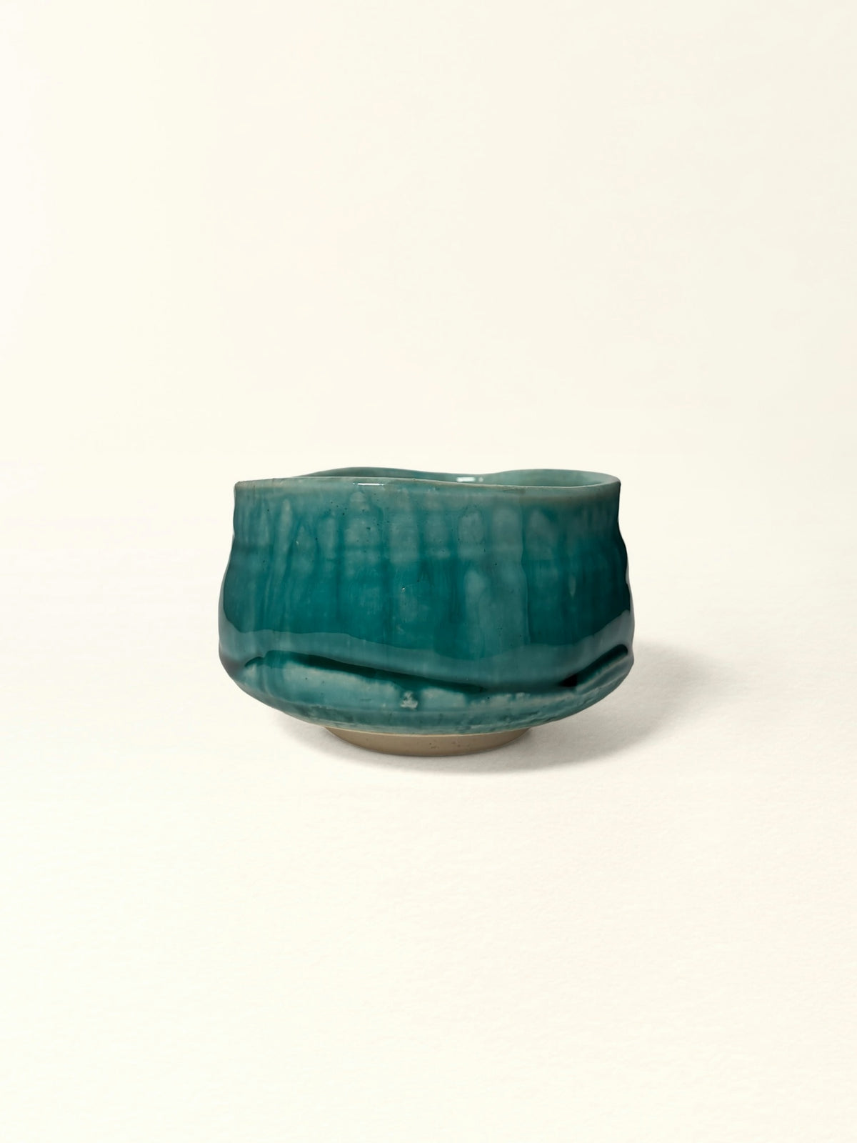 Matcha Bowl — Sky Blue Drip